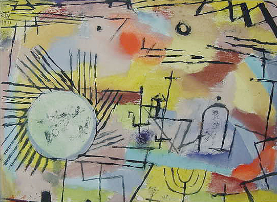 Rising Sun – Paul Klee, 1919