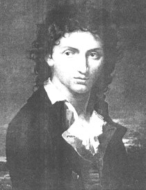 Lord Byron painted by Marie Louise Élisabeth Vigée-Lebrun
